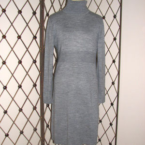 NEW YORK & COMPANY gray grey sweater dress S